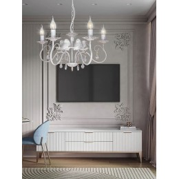 Люстра Петрасвет S1292-5, 5хЕ14 макс, 60Вт