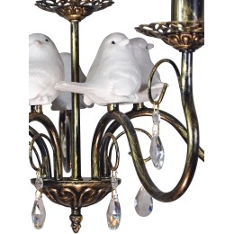 Люстра Петрасвет S1299-5, 5хЕ14 макс, 60Вт