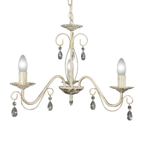 Люстра подвесная с хрусталем 3 ламп Петрасвет производство Россия S1152-5