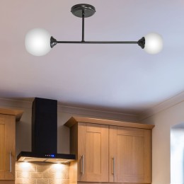 Люстра Петрасвет S2301-2, 1хЕ27+1хЕ14 макс, 60Вт