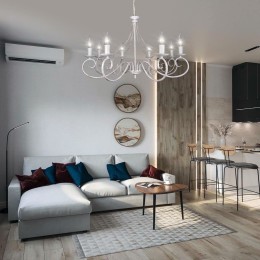 Люстра Петрасвет S1202-8, 8хЕ14 макс, 60Вт