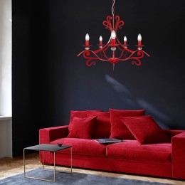 Люстра Петрасвет S3129-5, 5хЕ14 макс, 60Вт