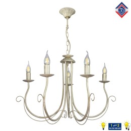 Люстра Петрасвет S1228-5, 5хЕ14 макс, 60Вт