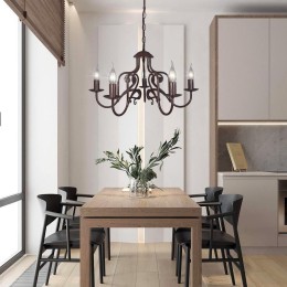 Люстра Петрасвет S1275-5, 5хЕ14 макс, 60Вт