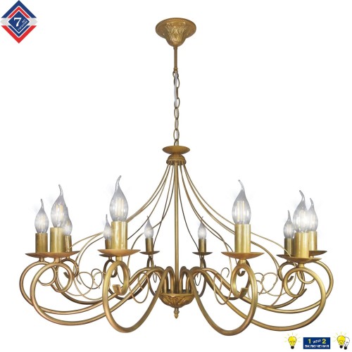 Люстра подвесная большая S1203-12