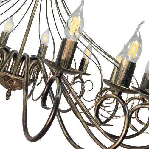 Люстра подвесная большая S1236-16