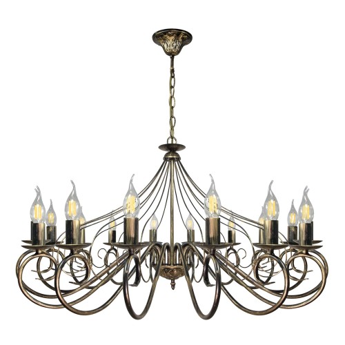 Люстра подвесная большая S1236-16