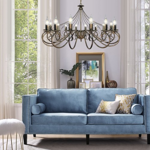 Люстра подвесная большая S1236-16