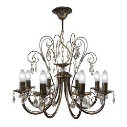 Люстра Петрасвет S1109-8, 8хЕ14 макс, 60Вт