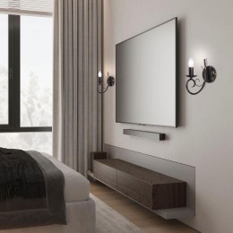 Бра Петрасвет S1236-1, 1хЕ14 макс, 60Вт