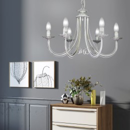 Люстра Петрасвет S1165-6, 6хЕ14 макс, 60Вт