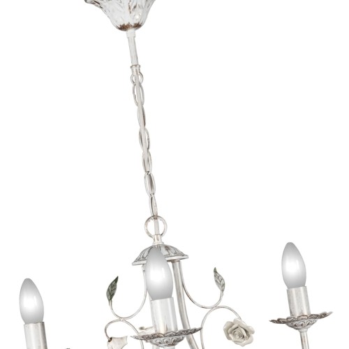 Люстра подвесная с цветами 3 лампы S1235-3