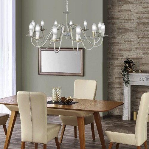 Люстра большая подвесная 8 ламп S3010-12