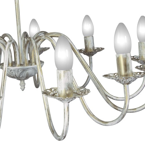 Люстра большая подвесная 8 ламп S3010-12