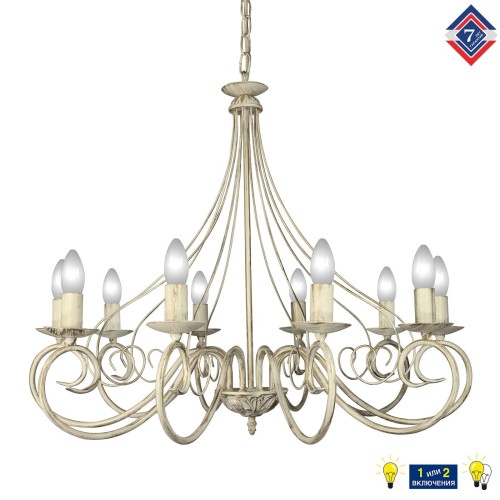 Люстра подвесная большая S1252-10