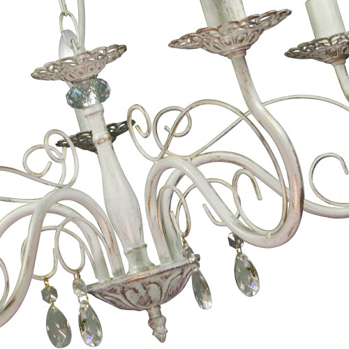 Люстра с хрусталем подвесная 5 ламп S1140-5