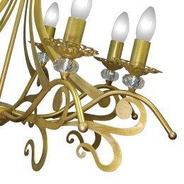 Люстра Петрасвет S3134-8, 8хЕ14 макс, 60Вт