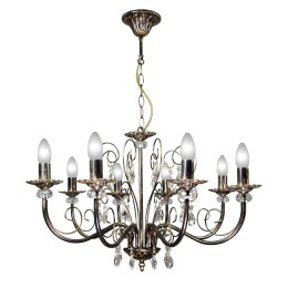 Люстра Петрасвет S1107-8, 8хЕ14 макс, 60Вт