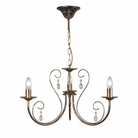 Люстра Петрасвет S1033-3, 3хЕ14 макс, 60Вт