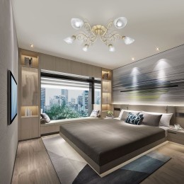 Люстра Петрасвет S2426-6, 6хЕ14 макс, 60Вт