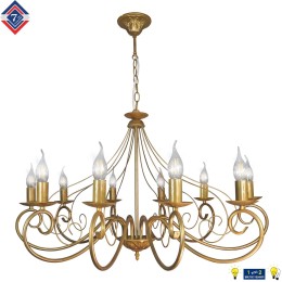 Люстра Петрасвет S1203-10, 10хЕ14 макс, 60Вт