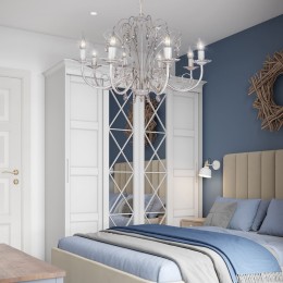 Люстра Петрасвет S1276-8, 8хЕ14 макс, 60Вт