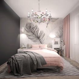 Люстра Петрасвет S1288-6, 6хЕ14 макс, 60Вт