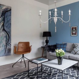 Люстра Петрасвет S3144-5, 5хЕ14 макс, 60Вт