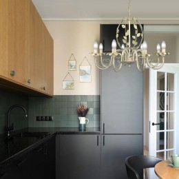 Люстра Петрасвет S1287-8, 8хЕ14 макс, 60Вт