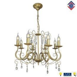 Люстра Петрасвет S1197-8, 8хЕ14 макс, 60Вт