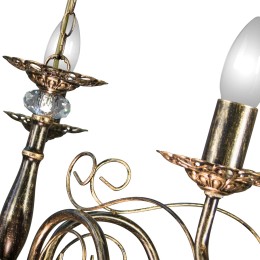 Люстра Петрасвет S1150-5, 5хЕ14 макс, 60Вт