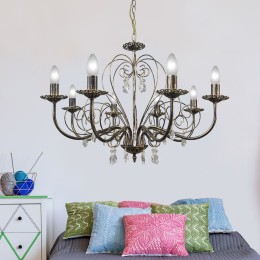 Люстра Петрасвет S1088-8, 8хЕ14 макс, 60Вт