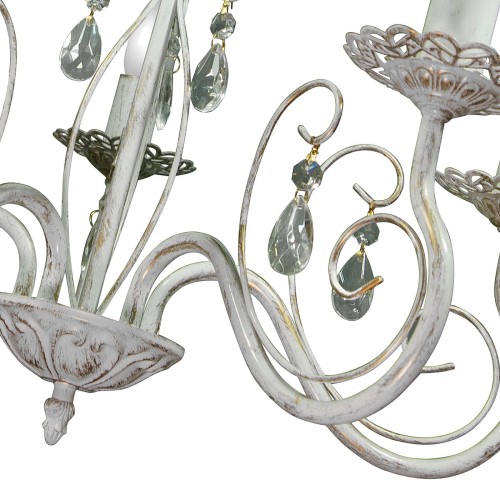 Люстра с хрусталем подвесная 5 ламп S1136-5