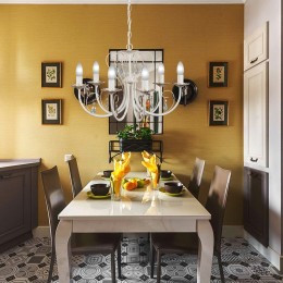 Люстра Петрасвет S1022-6, 6хЕ14 макс, 60Вт