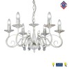 Люстра с хрусталем подвесная 6 ламп S1164-6