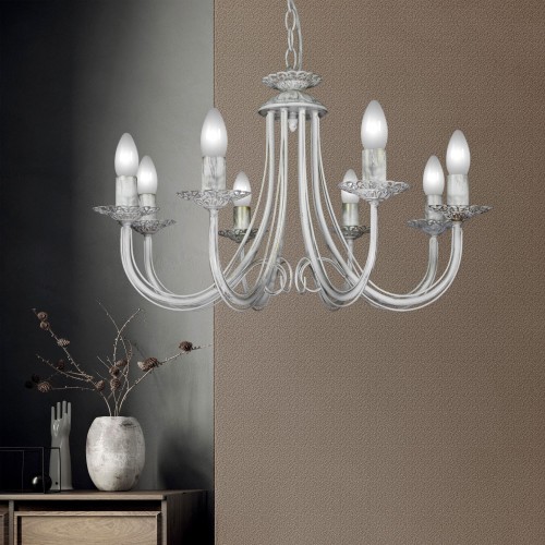 Люстра большая подвесная 8 ламп S1165-8