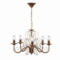 Люстра Петрасвет S1024-5, 5хЕ14 макс, 60Вт