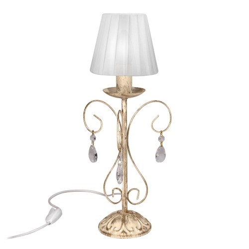 Настольная лампа интерьерная с хрустальем S101-1