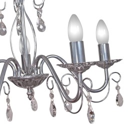 Люстра Петрасвет S1244-5, 5хЕ14 макс, 60Вт