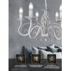 Люстра с хрусталем подвесная 6 ламп S1095-6
